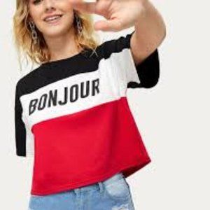 Bonjour crop top